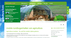 Desktop Screenshot of agricultura-modular.de