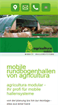 Mobile Screenshot of agricultura-modular.de